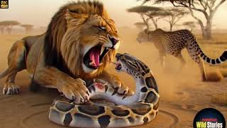 Famous A giant python grabs a lion cub… but it picked the wrong family.What happens next will shock you. Net Worth