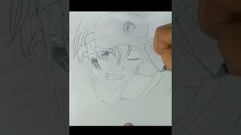 The Devil is a Part-Timer Sadao Maou drawing #SHORTS