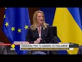 No EU membership for Ukraine for now, emergency session of EU parliament begins | World News