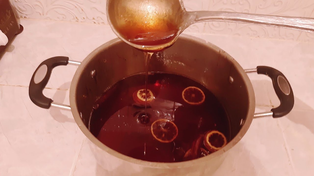 بدون كوكوت طريقة عسل منزلي عاقد  بطريقة سهلة  و مبسطة بالقالب ديال السكر