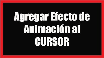 🖱 Cómo Agregar Efectos de Animación al Cursor en Tu Blog 📌 (Blogger & HTML) este 2022