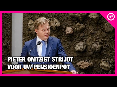 Applaus voor pensioen-speech van Pieter Omtzigt