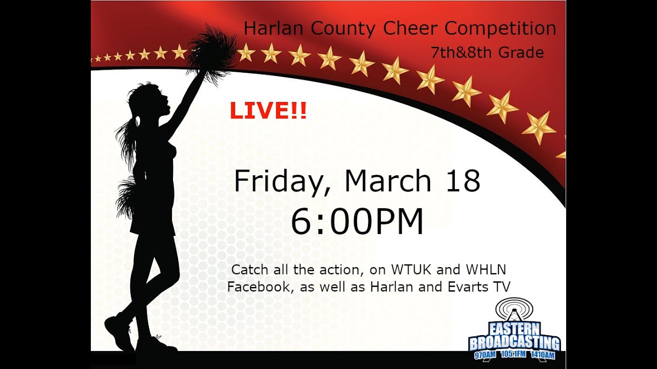 Harlan County 7th-8th Grade Cheerleading Competition