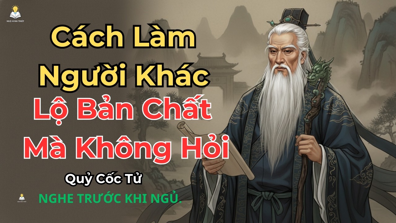 Cách làm người khác lộ bản chất mà không hỏi! [Ngộ Minh Triết Audio]