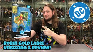 Robin Dick Grayson DC McFarlane Unboxing & Review!