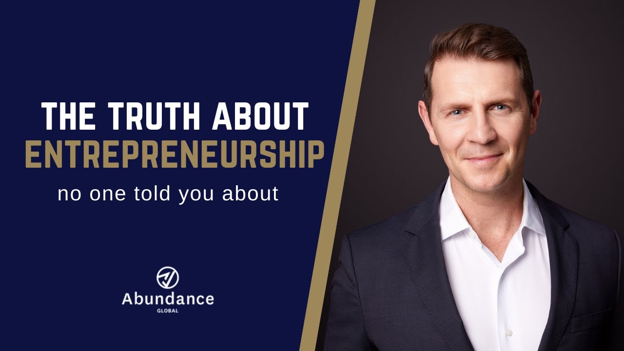 Truth About Entrepreneurship No One Told You About - YouTube