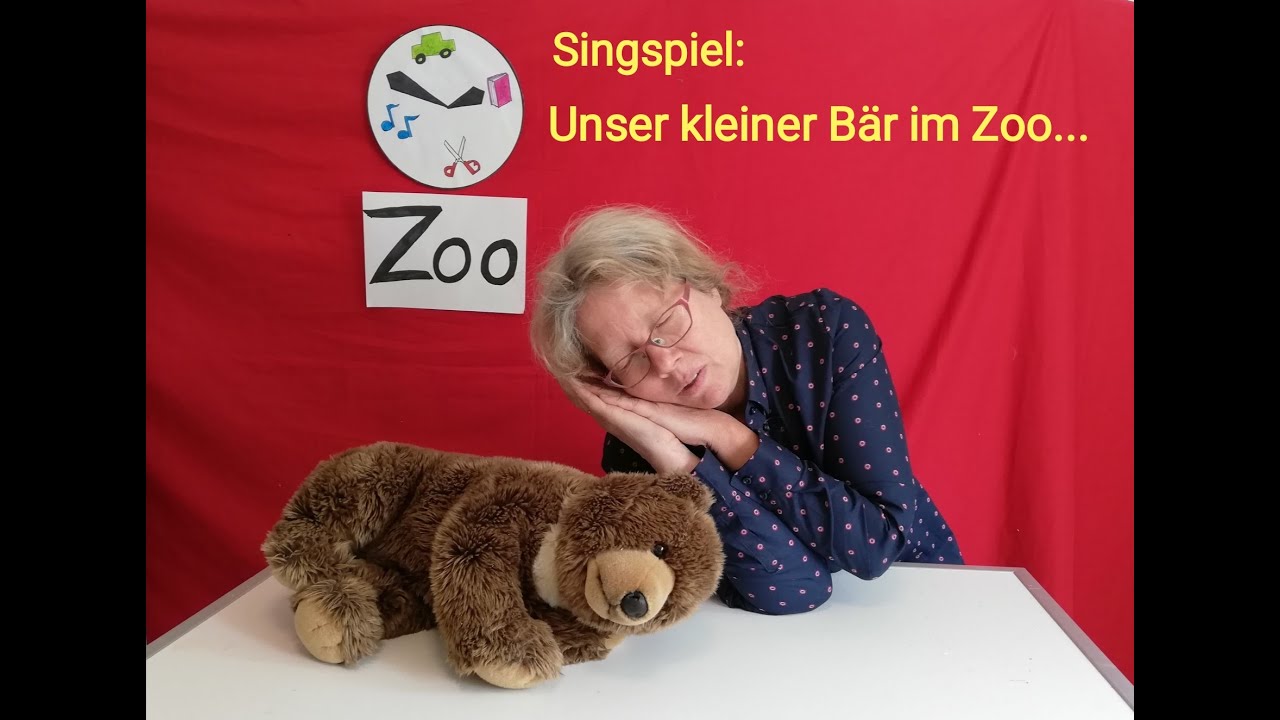 Singspiel : Unser kleiner Bär im Zoo - YouTube