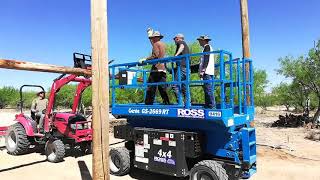With Big Machinery and Great Teamwork, The Gate Was Moved!