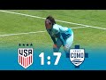 Ex USA Women Vs Men Como 1 7 All Goals Highlights 2023