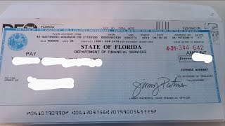 As so many people are waiting for unemployment, it’s fair to wonder
what an authentic check looks like.