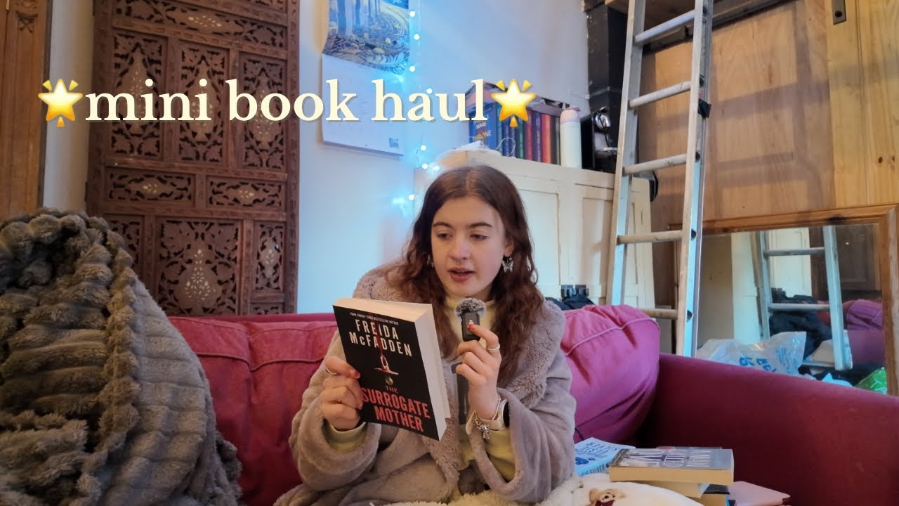 things i’ve been loving recently and a mini book haul!