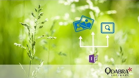 Mapping InfoPath fields to special SharePoint columns: Qdabra Webinar 06/01/2017