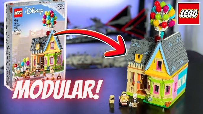 LEGO MOC 43217 'Up' House modular modifications & Kevin bundle by