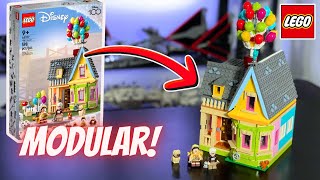 We Turned the UP House Into A Modular Building for our LEGO City!