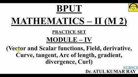 BPUT MATHEMATICS II (M 2)|MODULE 4 MCQ| Vector Integral Calculus| Stokes Theorem|Divergence Theorem|