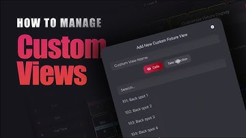 Blackout Breakdowns: Custom Views