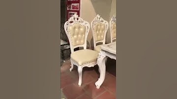 Bàn ghế ăn Tân cổ điển Khung nhập bàn đá nhân tạo