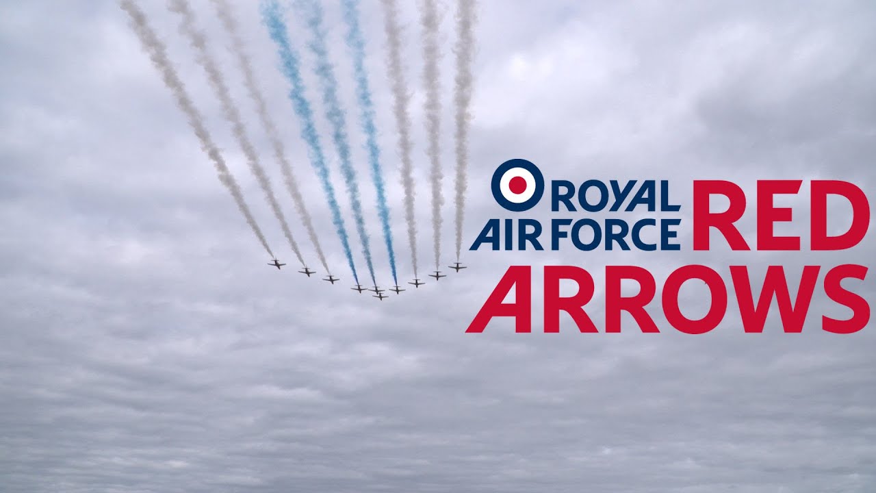 Red Arrows Jet Team Great Arrival To Kauhava Air Show 2020