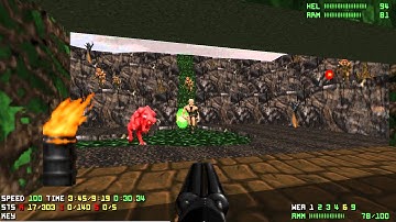 Final Doom: Plutonia 2 - Episode 1 - UV Speed movie in 8:44 by dew