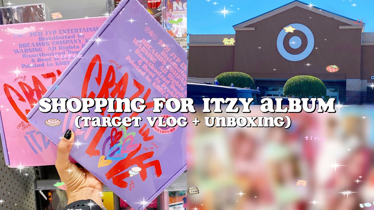 ☆ Unboxing itzy crazy in love album + Target Vlog ☆