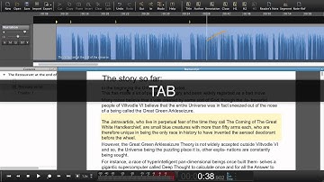 Hindenburg ABC tutorial - Sync text & audio 2