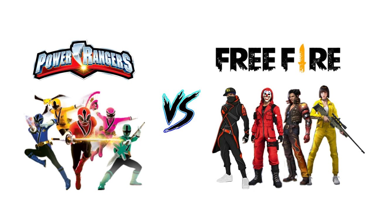 What if Free Fire characters were Power Rangers. Free Fire X Power ...
