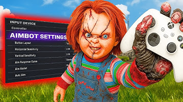 BEST Controller Settings for AIMBOT AIM in Warzone!🎮👑 (94 Kills)