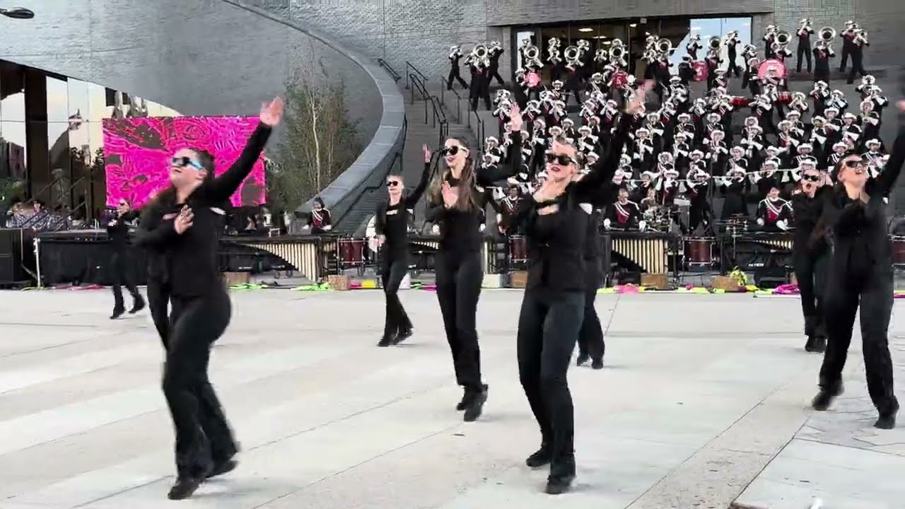 Calgary Stampede showband Calgary stampede grand staircase 830pm stepshow day 4 July 7, 2024