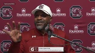Stan Drayton on South Carolina spring ball