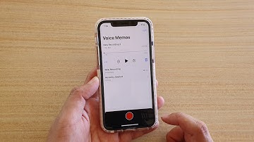 IOS 13: How to Record a Voice Memo on iPhone / iPad
