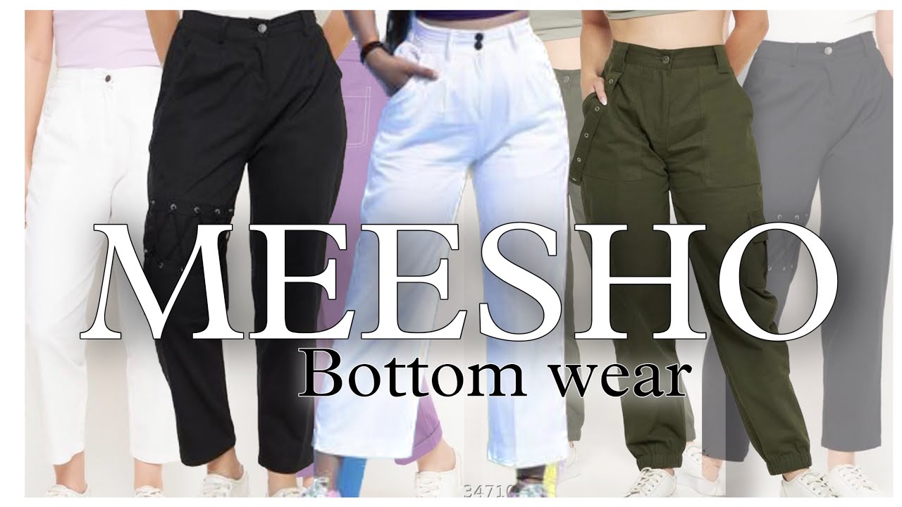 MEESHO Bottom wear haul PART1 Meesho trousers/cargo/jeans/pant haul