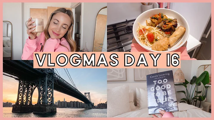 VLOGMAS DAY 16 in New York City  spend a cozy self...