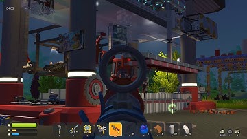 Scrap Mechanic - Farmbot raid.