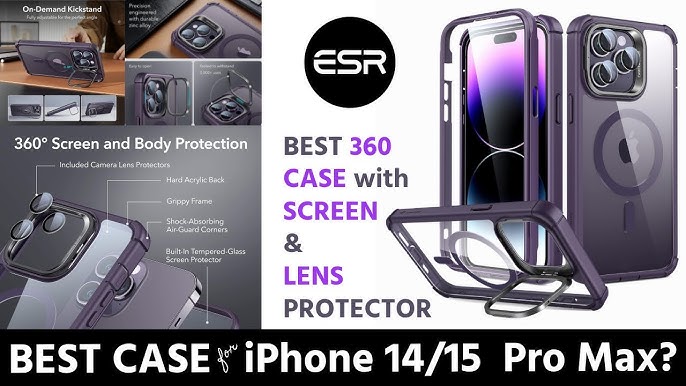 Casekoo Magic Stand Cases For iPhone 15 Pro Max With Built-in Kickstand  (Review) - iOS Hacker