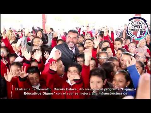 Arranca Darwin Eslava programa "Espacios Educativos Dignos"