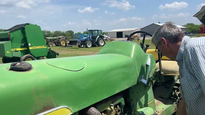 BIG IRON ONLINE AUCTION: 1964 John Deere 3020 Row Crop Utility 2WD Tractor