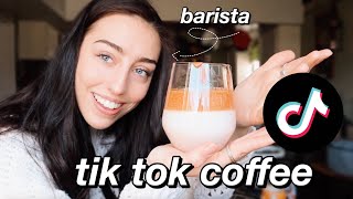 Making and Trying Whipped Coffee (tik tok coffee recipe)