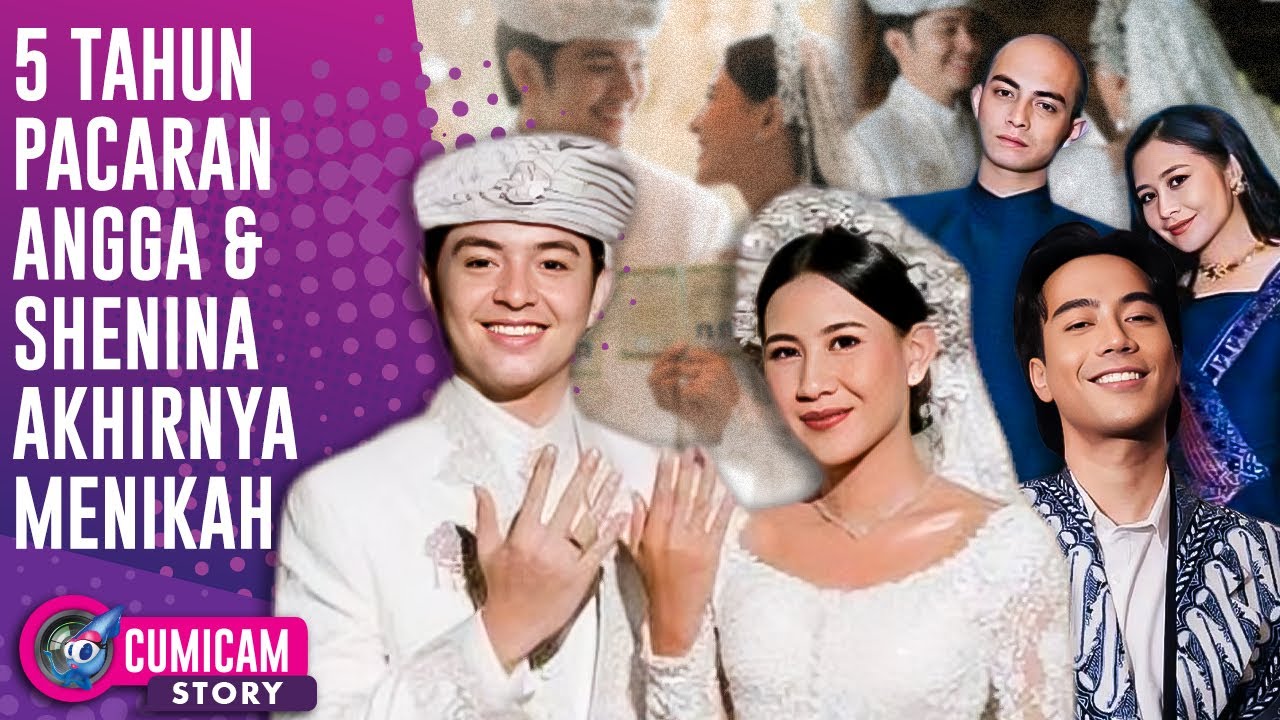 Beginilah Perjalanan Cinta Angga Yunanda & Shenina Cinnamon Yang Akhirnya Resmi Menikah! | CUMISTORY