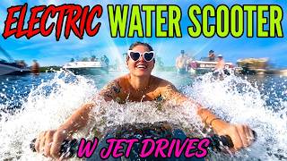 Weirdest Water Jet Drive Toy Ever: Kublai Electric Water Scooter Boogie Board