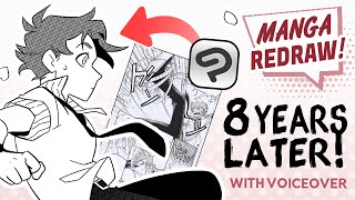 Redrawing my old manga! | CLIP STUDIO TUTORIAL