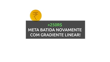R$ 250 de meta diária novamente atingida hoje pela manhã com MidasBot!