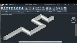 SWEEP AND LOFT COMMAND USE IN AUTOCAD 3D
