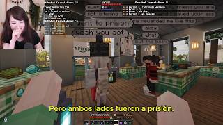 ROIER y TINA se pelean por apoyar a EWROON en el CASINO 😮😂 | QSMP 2