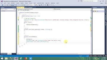 How to Bind Combobox from database using dataset in C# Windows application