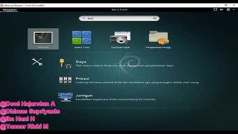 TUTORIAL INSTALASI DEBIAN, SOFTWARE, DAN PERINTAH DASAR LINUX