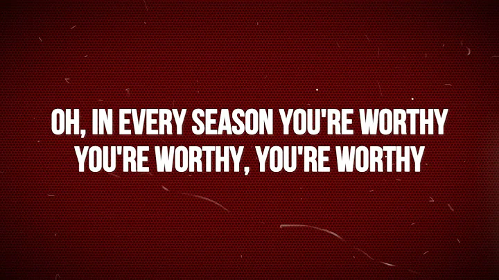 Where Would I Be feat  Hope Darst  The Belonging Co lyrics video