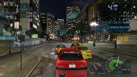 NFS Underground 1 - Sprint Challenge