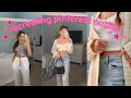 Recreating Pinterest outfits *CUTE