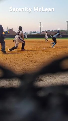 Serenity McLean OTF Home-Run Overhills High School against Terry