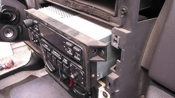 2000 Jeep Wrangler: Ep. 3: Radio Removal - 2000 jeep wrangler radio